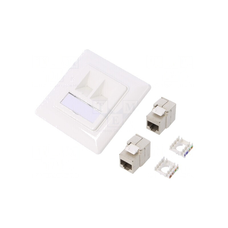 Soclu RJ45 Cat 6a Ecranat Keystone 8p8c 5-8.5mm | Electronic-mag.ro | Componente Electronice Soclu RJ45 Cat 6a Ecranat Keystone 8p8c 5-8.5mm | Electronic-mag.ro | Componente Electronice