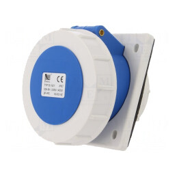 Conector alimentare AC IEC 60309 32A 400VAC IP67 | Electronic-mag.ro | Componente Electronice