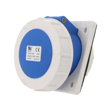 Conector alimentare AC IEC 60309 32A 400VAC IP67 | Electronic-mag.ro | Componente Electronice