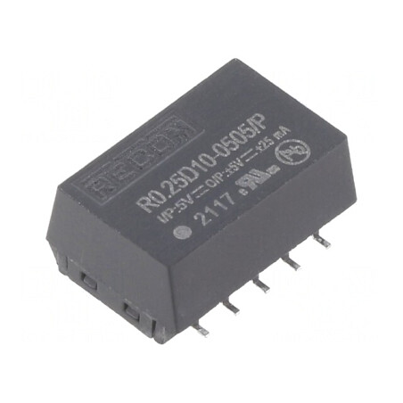 Convertor DC/DC 0,25W 5V/±5V | Electronic-mag.ro | Componente Electronice