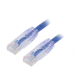 Patch Cord Albastru TX6 PLUS U/UTP 2m | Electronic-mag.ro | Componente Electronice