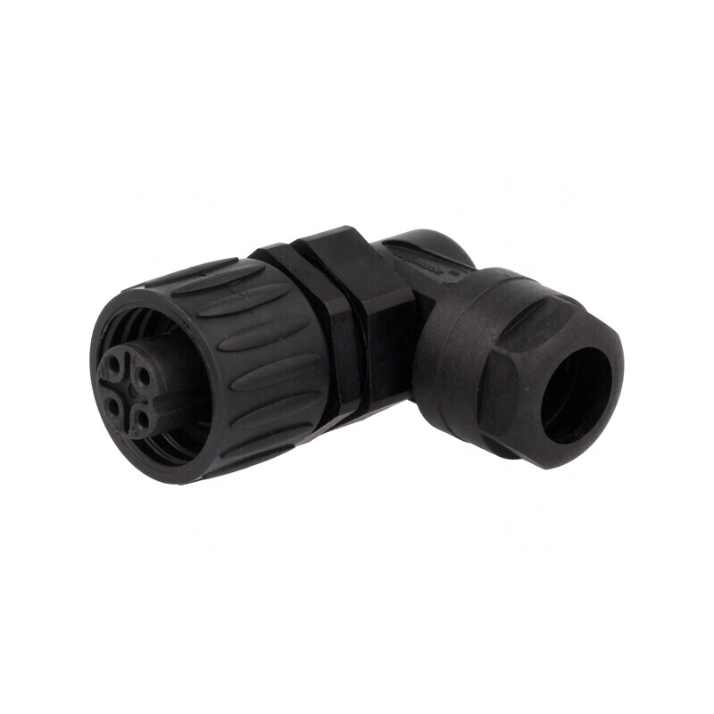 Conector Circular 4 PIN Mamă Terminal cu Șurub | Electronic-mag.ro | Componente Electronice