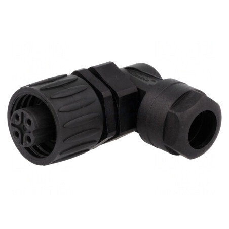 Conector Circular 4 PIN Mamă Terminal cu Șurub | Electronic-mag.ro | Componente Electronice