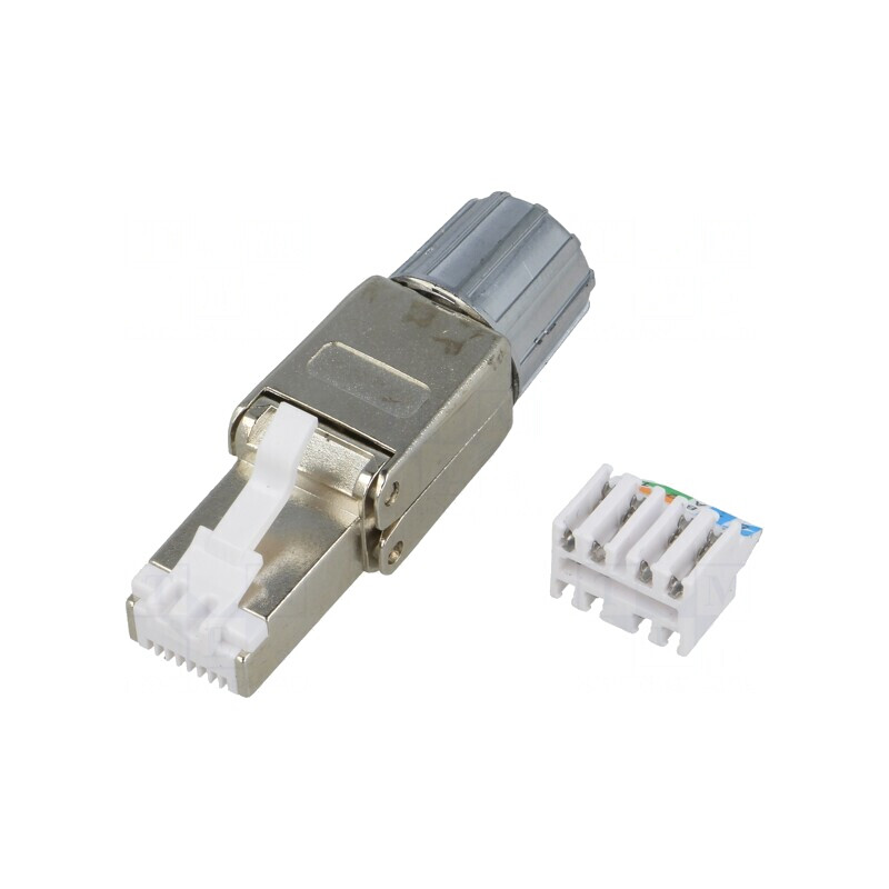 Mufă RJ45 Cat 8.1 Ecranată Dreaptă 8p8c 5-8.5mm | Electronic-mag.ro | Componente Electronice Mufă RJ45 Cat 8.1 Ecranată Dreaptă 8p8c 5-8.5mm | Electronic-mag.ro | Componente Electronice