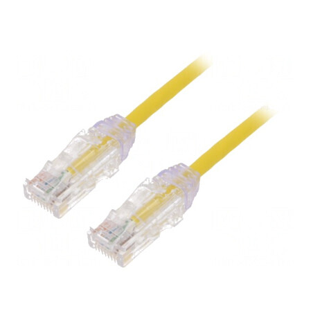 Patch Cord UTP Galben 2m 28AWG | Electronic-mag.ro | Componente Electronice