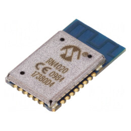 Modul: Bluetooth Low Energy | A/D,AIO,GPIO,SPI,UART | SMD | 4.1 | RN4020-V/RMBEC133