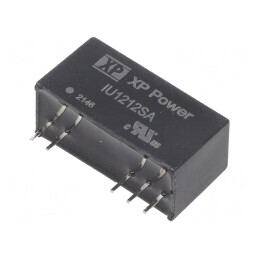 Convertor DC/DC 2W 9-18V la 12V 167mA SIP IU1212SA | Electronic-mag.ro | Componente Electronice