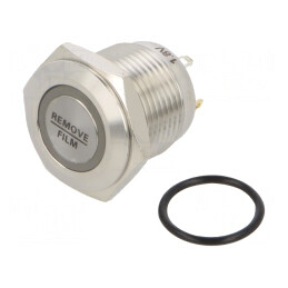 Comutator Anti-Vandalism Roșu SPST-NO 2A/48VDC IP65 | Electronic-mag.ro | Componente Electronice