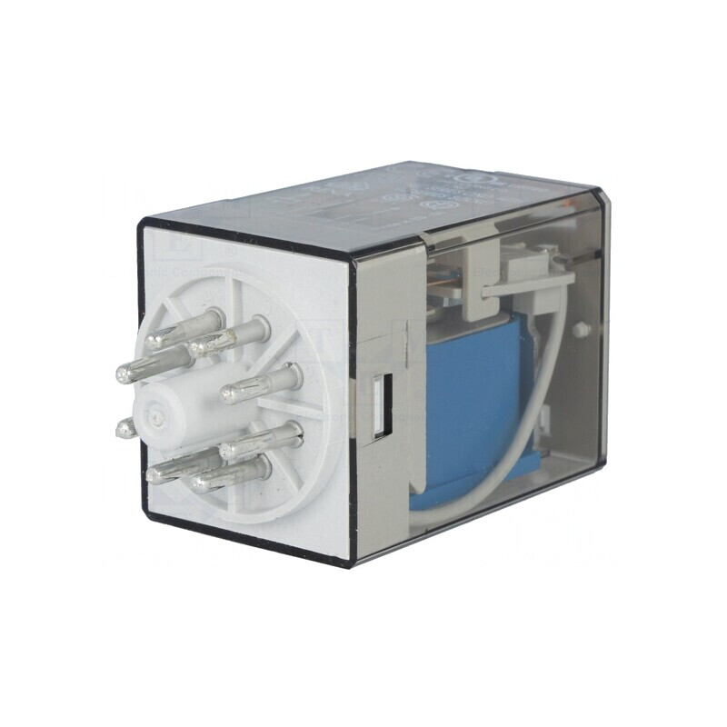 Releu Electromagnetic DPDT 12VDC 10A | Electronic-mag.ro | Componente Electronice