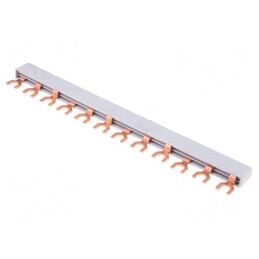Bară colectoare 3 poli 240V 415V 4kV 12 module | Electronic-mag.ro | Componente Electronice