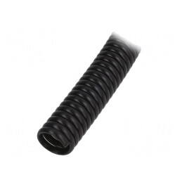 Tub de Protecție Polipropilenă Neagră 30mm 1m | Electronic-mag.ro | Componente Electronice