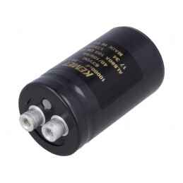 Condensator electrolitic 10mF 63VDC Ø36x62mm | Electronic-mag.ro | Componente Electronice