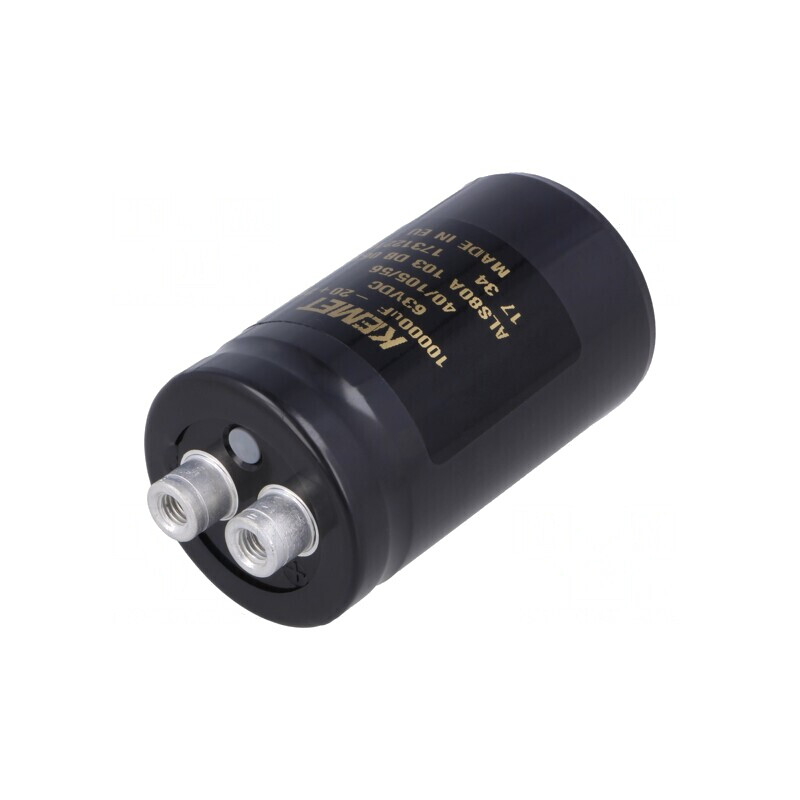 Condensator electrolitic 10mF 63VDC Ø36x62mm | Electronic-mag.ro | Componente Electronice