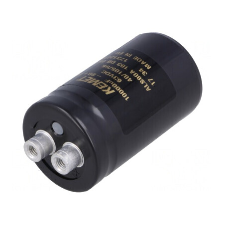 Condensator electrolitic 10mF 63VDC Ø36x62mm | Electronic-mag.ro | Componente Electronice