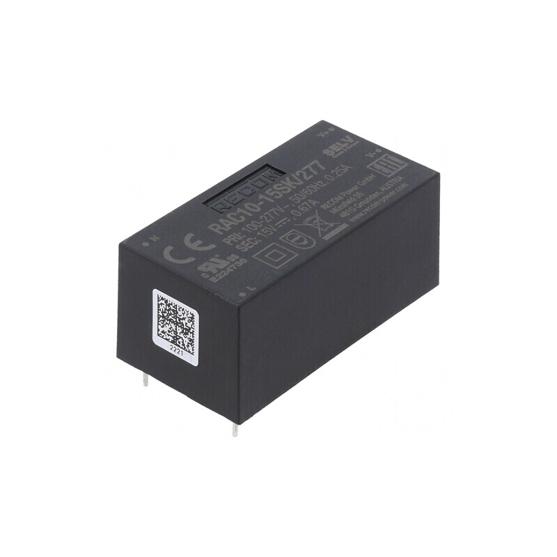 Convertor AC/DC 10W 15V 85-305VAC 120-430VDC | Electronic-mag.ro | Componente Electronice Convertor AC/DC 10W 15V 85-305VAC 120-430VDC | Electronic-mag.ro | Componente Electronice