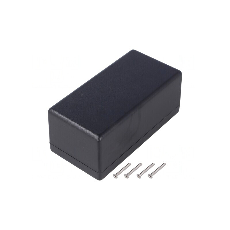 Carcasă Universală Neagră ABS 66x131x55mm | Electronic-mag.ro | Componente Electronice