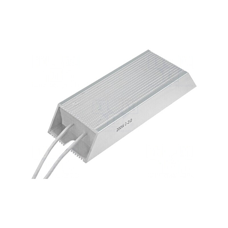Rezistor bobinat cu radiator 220Ω 200W ±5% | Electronic-mag.ro | Componente Electronice Rezistor bobinat cu radiator 220Ω 200W ±5% | Electronic-mag.ro | Componente Electronice