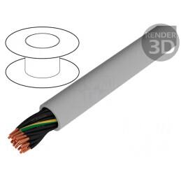 Cablu Electrice JZ-500 25G1,5mm2 Gri