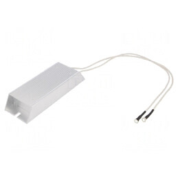 Rezistor bobinat cu radiator 80Ω 200W ±5% | Electronic-mag.ro | Componente Electronice