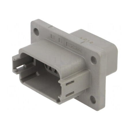 Conector Cablu-Cablu DT 12 PIN Gri IP68 | Electronic-mag.ro | Componente Electronice