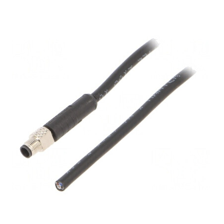 Conector M5 Mufă Tată 4 PIN 60V 1m | Electronic-mag.ro | Componente Electronice
