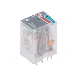 Releu Electromagnetic 4PDT 220VDC 6A | Electronic-mag.ro | Componente Electronice