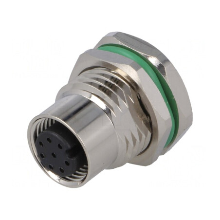 Soclu M12 8 PIN DeviceNet/CANopen THT IP65/IP67 | Electronic-mag.ro | Componente Electronice
