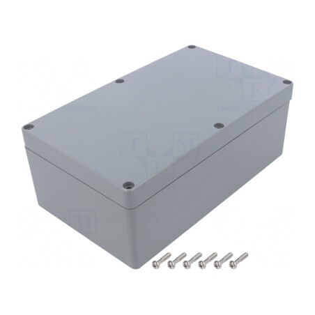 Carcasă Universală ABS Gri Deschis IP68 120x200x75mm | Electronic-mag.ro | Componente Electronice