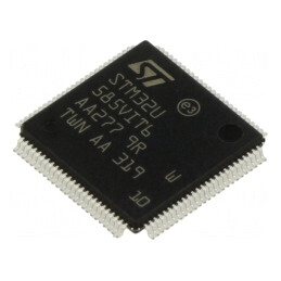 Microcontroler ARM 160MHz LQFP100 2MB Flash STM32U585VIT6