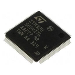Microcontroler ARM 160MHz LQFP100 2MB Flash STM32U585VIT6 | Electronic-mag.ro | Componente Electronice