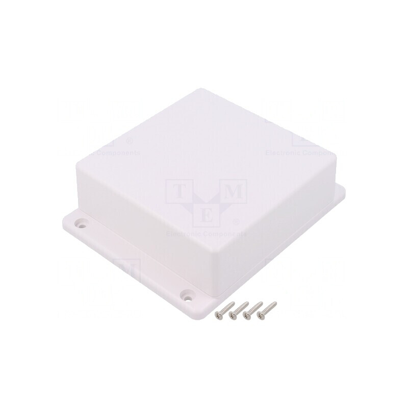 Carcasă universală 125x125x45mm cu lame de fixare | Electronic-mag.ro | Componente Electronice