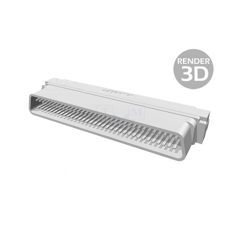 Conector ecranat cablu-placă PIN 68 mufă tată | Electronic-mag.ro | Componente Electronice