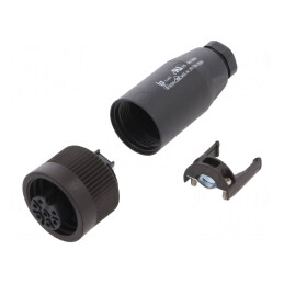 Conector Circular Mamă 7-Pin RD24 Neecranat | Electronic-mag.ro | Componente Electronice