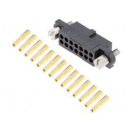 Mufă cablu-cablu/PCB mamă 2mm PIN 14 crimpat | Electronic-mag.ro | Componente Electronice