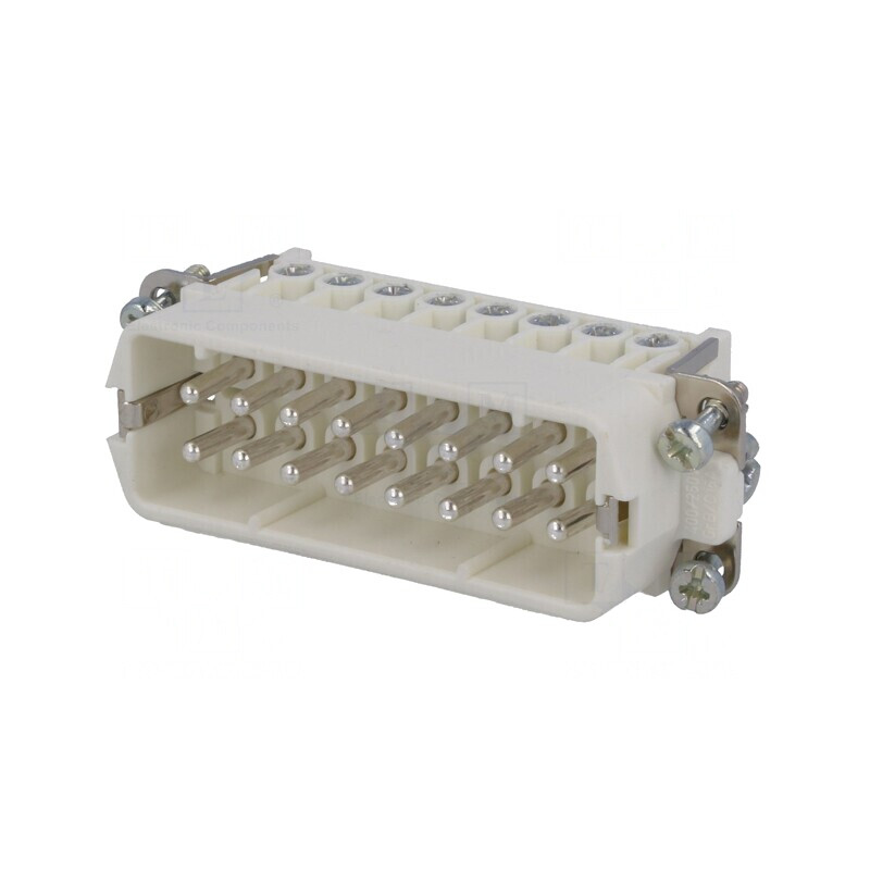 Conector HDC Inserturi Contact Tată 16 PIN PE | Electronic-mag.ro | Componente Electronice