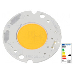 LED putere | COB | 120° | 900mA | P: 30,5W | 4500lm | Ø36,2mm | CRImin: 80 | BXRC-30E4000-B-73