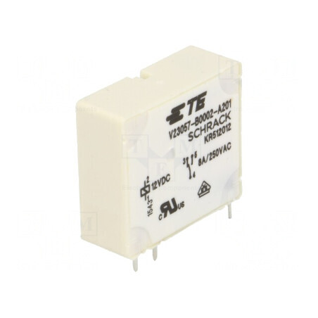 Releu Electromagnetic SPDT 12VDC 8A PCB | Electronic-mag.ro | Componente Electronice