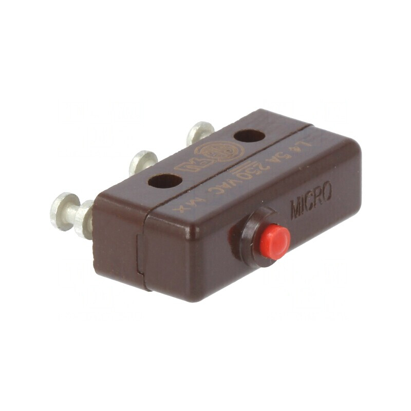 Microîntrerupător SNAP ACTION 5A/250VAC fără manetă SPDT | Electronic-mag.ro | Componente Electronice