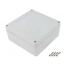 Carcasă Universală 135x135x60mm cu Bucșă din Alamă | Electronic-mag.ro | Componente Electronice
