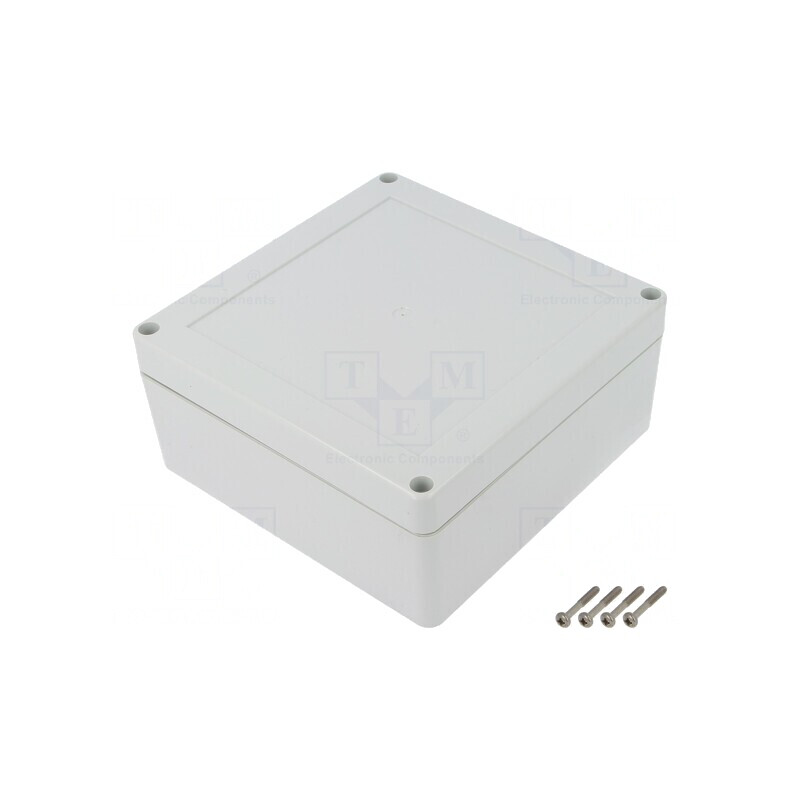 Carcasă Universală 135x135x60mm cu Bucșă din Alamă | Electronic-mag.ro | Componente Electronice