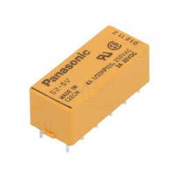Releu Electromagnetic 5VDC SPST-NO SPST-NC x2 | Electronic-mag.ro | Componente Electronice