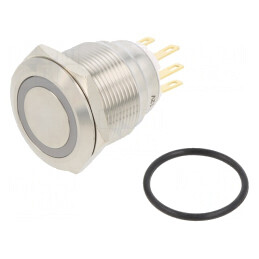 Comutator Anti-vandalism SPDT 3A/220VAC 5A/24VDC IP65 | Electronic-mag.ro | Componente Electronice