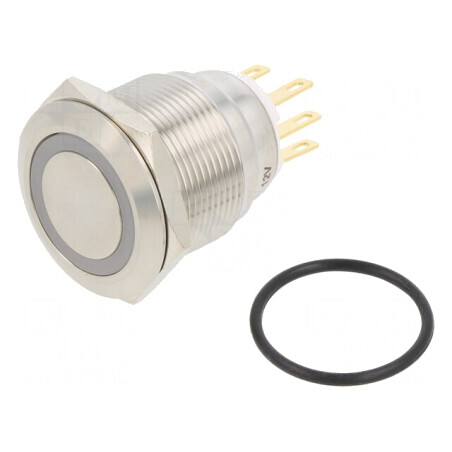 Comutator Anti-vandalism SPDT 3A/220VAC 5A/24VDC IP65 | Electronic-mag.ro | Componente Electronice