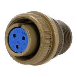 Conector circular din aluminiu 14S 97-3106A-14S-1S | Electronic-mag.ro | Componente Electronice
