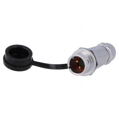 Mufă Tată SF12 2 PIN IP67 250V 13A | Electronic-mag.ro | Componente Electronice