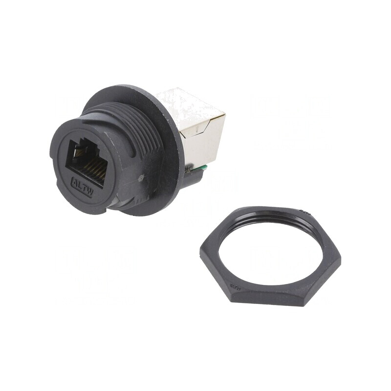 Adaptor PIN 8 Cat 5e Plastic 8p8c IP67 Drept | Electronic-mag.ro | Componente Electronice Adaptor PIN 8 Cat 5e Plastic 8p8c IP67 Drept | Electronic-mag.ro | Componente Electronice