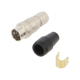 Mufă Circulară Push-Pull Argintată HR10A-7J-6P(73) 2A | Electronic-mag.ro | Componente Electronice