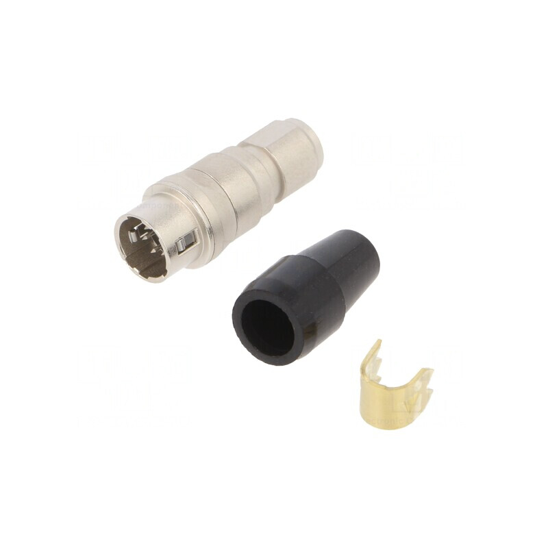 Mufă Circulară Push-Pull Argintată HR10A-7J-6P(73) 2A | Electronic-mag.ro | Componente Electronice