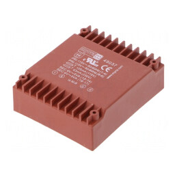 Transformator Încapsulat 10VA 115VAC/230VAC 6V 6V 833mA PCB | Electronic-mag.ro | Componente Electronice