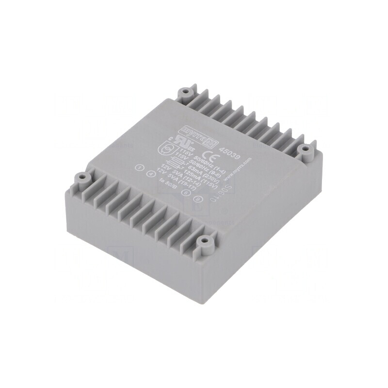 Transformator Încapsulat 10VA 115/230V AC la 12V 416mA | Electronic-mag.ro | Componente Electronice